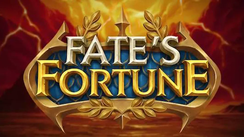 Fate’s Fortune স্লট গেমের একটি দৃশ্য যেখানে প্রাচীন দেবদেবীর থিম এবং উজ্জ্বল প্রতীক দেখা যাচ্ছে