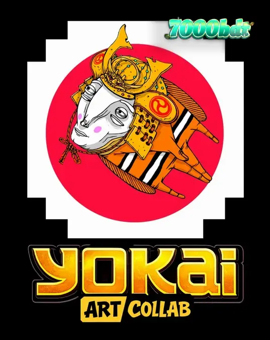 BGaming-এর Yokai স্লট গেমের একটি দৃশ্য যেখানে জাপানি ফোকলোর এবং স্ট্রিট আর্ট ফুটে উঠেছে
